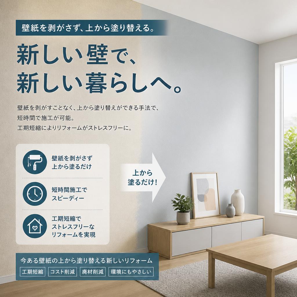 2. 壁紙のリフォーム新常識