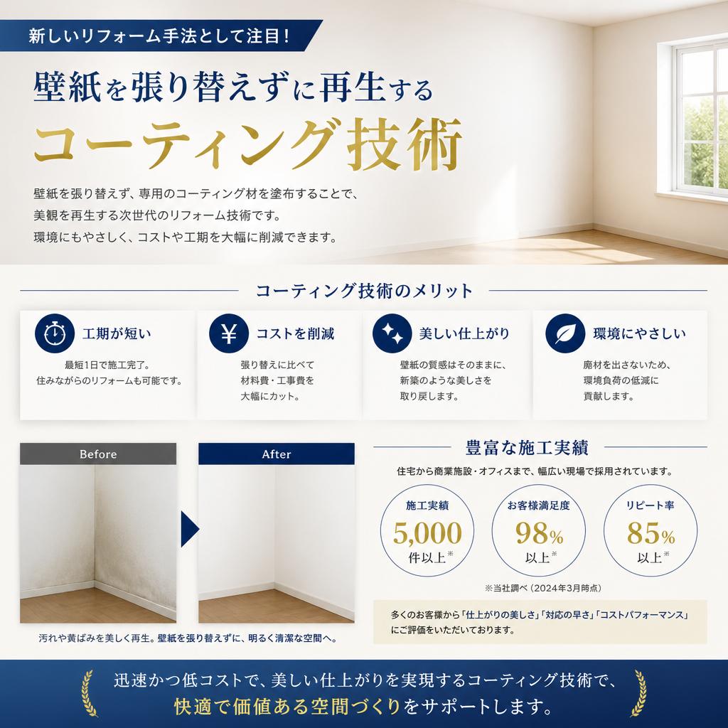 クロスリフォームの新常識