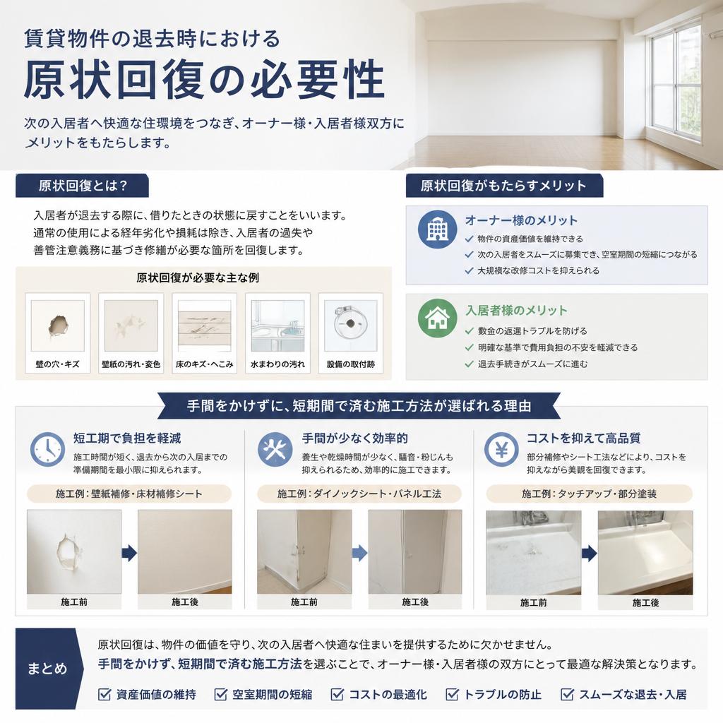 住宅原状回復とその重要性