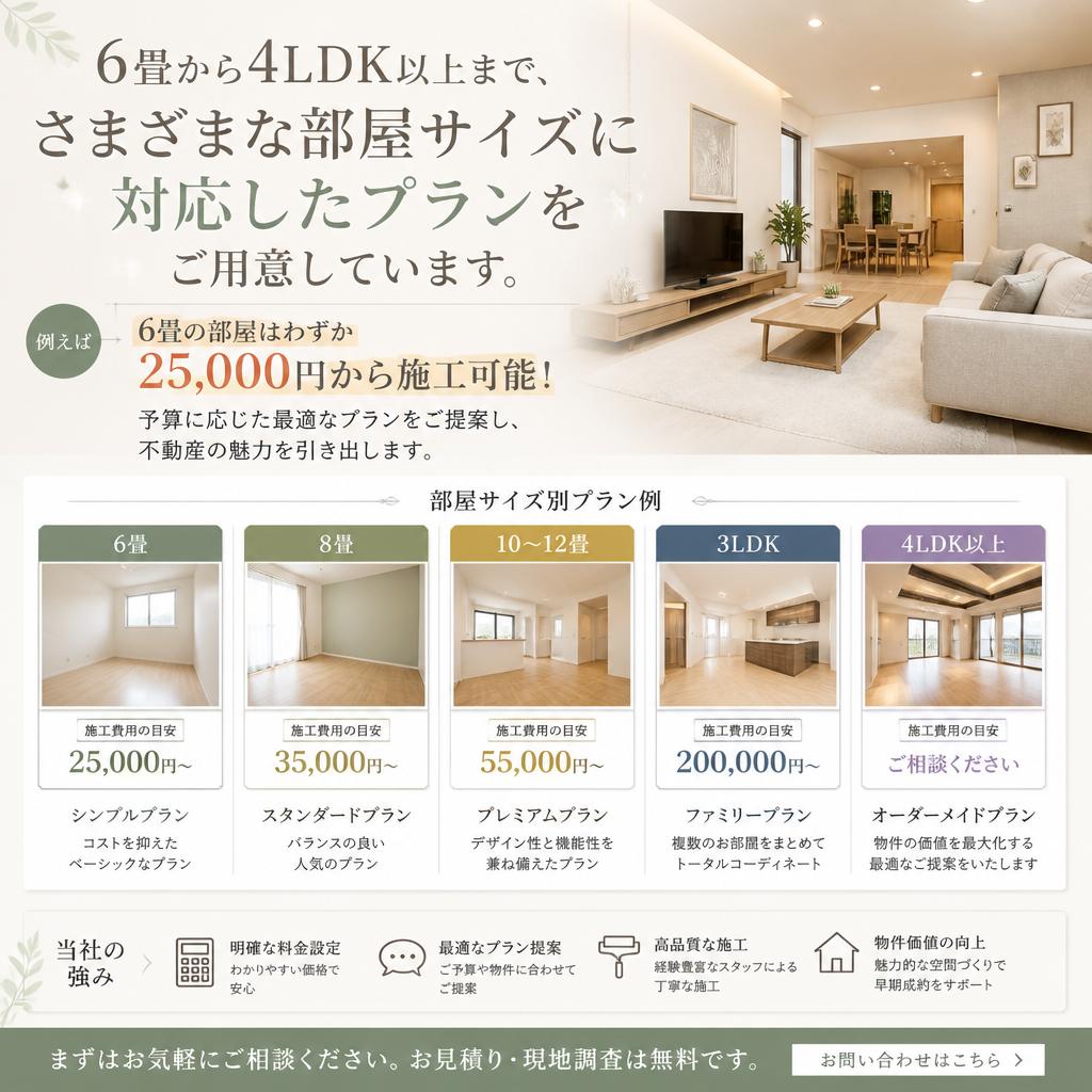 具体的な施工プラン