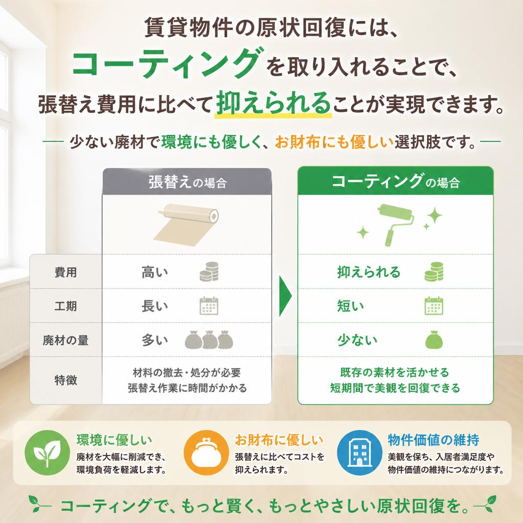 原状回復費用の見直し