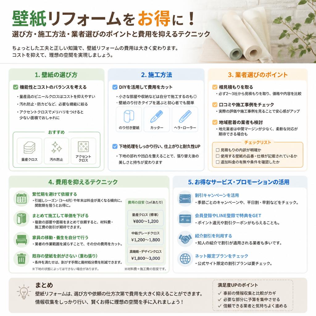 費用を抑えるための具体的な方法